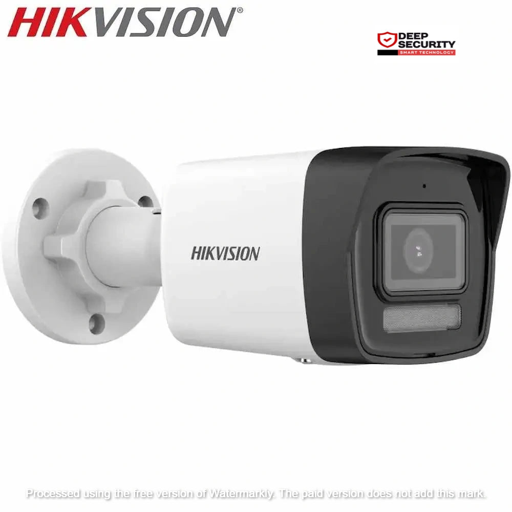 HIKVISION 4 MP Smart Hybrid Light Fixed Bullet Network Camera DS-2CD1043G2-LIU
