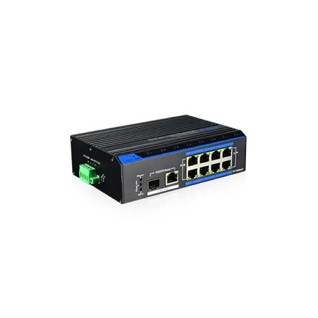 Industrial 8 Ports PoE Fast Ethernet Switch (UTEPO) | UTP7208E-POE-A1