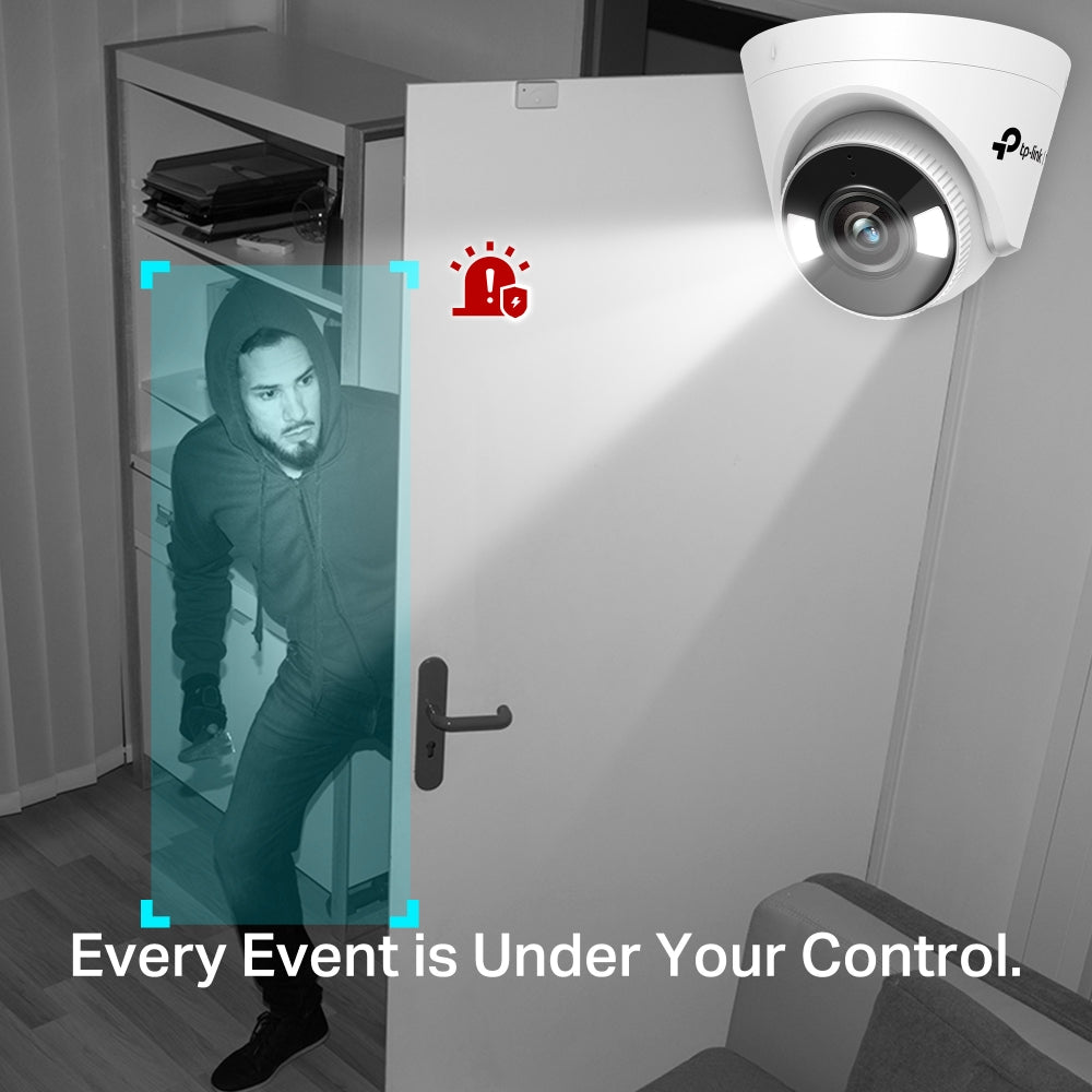 VIGI 4MP Full-Color Wi-Fi Turret Network Camera