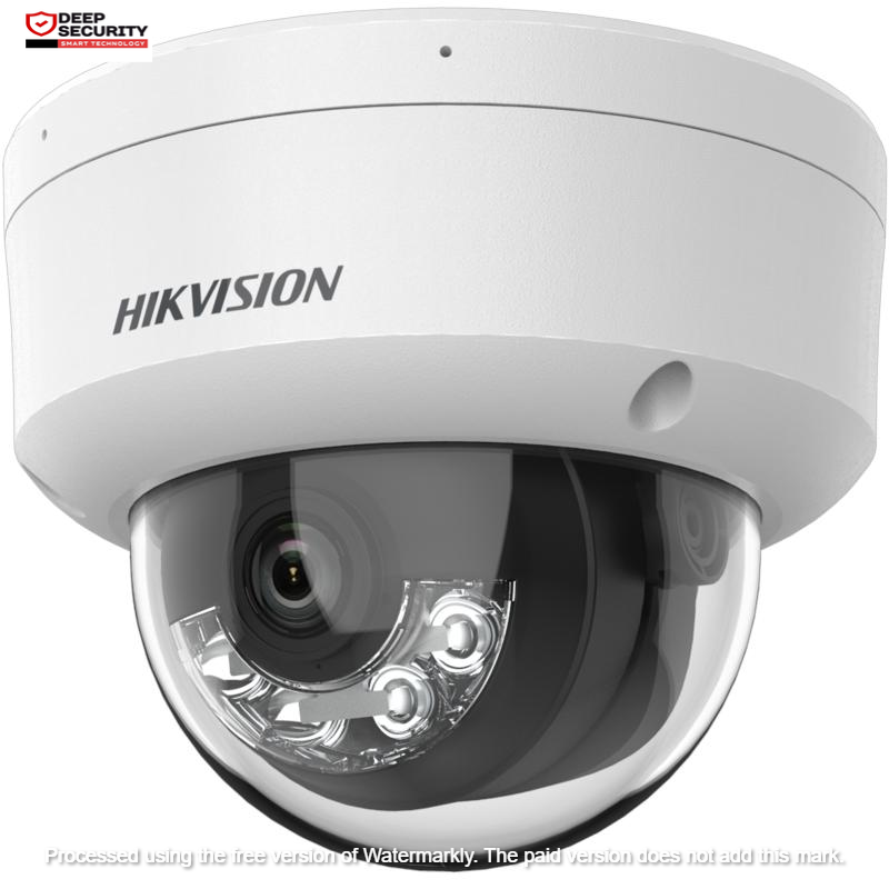 HIK VISION 2 MP Smart Hybrid Light Fixed Dome Network Camera DS-2CD1123G2-LIU(2.8mm)