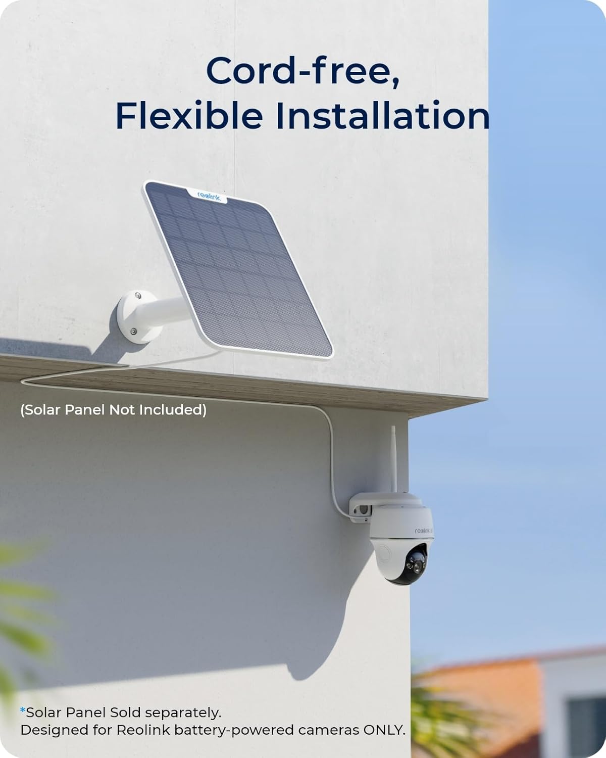 REOLINK Argus PT Ultra, 4K Security Camera, Wireless Outdoor Camera, 360° Pan & Tilt Surveillance