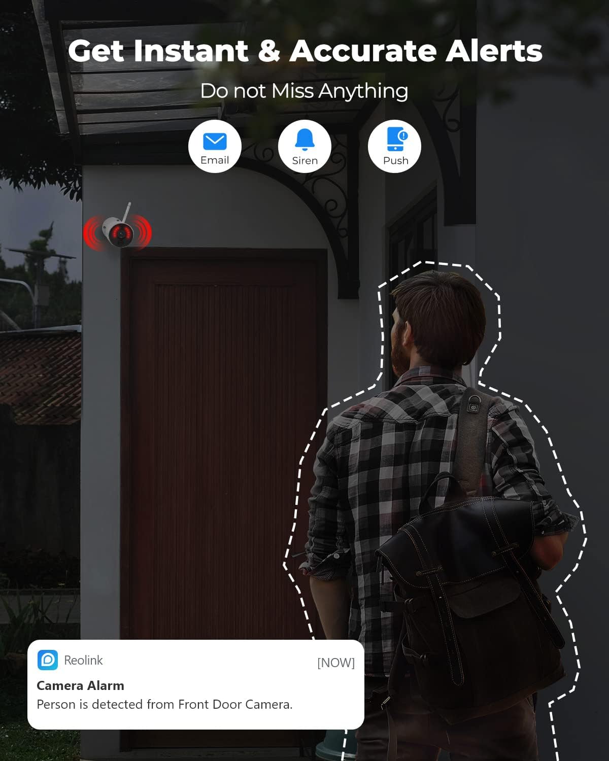 REOLINK Argus Eco Wireless Security Camera Indoor Outdoor