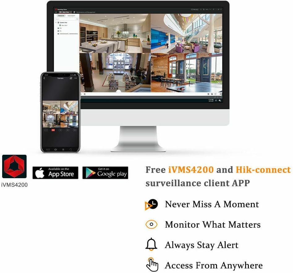 DS-7604N1-Q1/4P HIKV 4 Channel 4 Poe 4k Network Video Recorder NVR