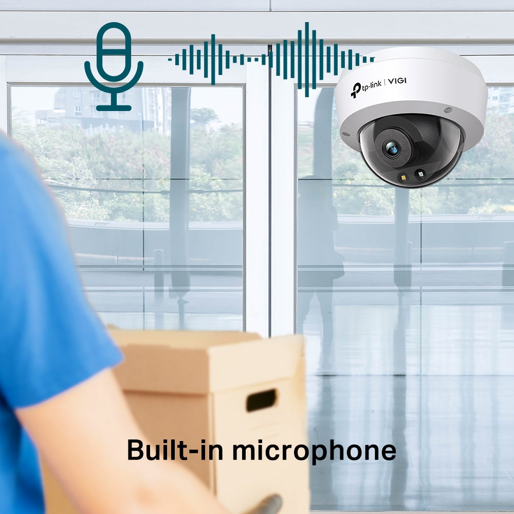 VIGI 4MP Full-Color Dome Network Camera