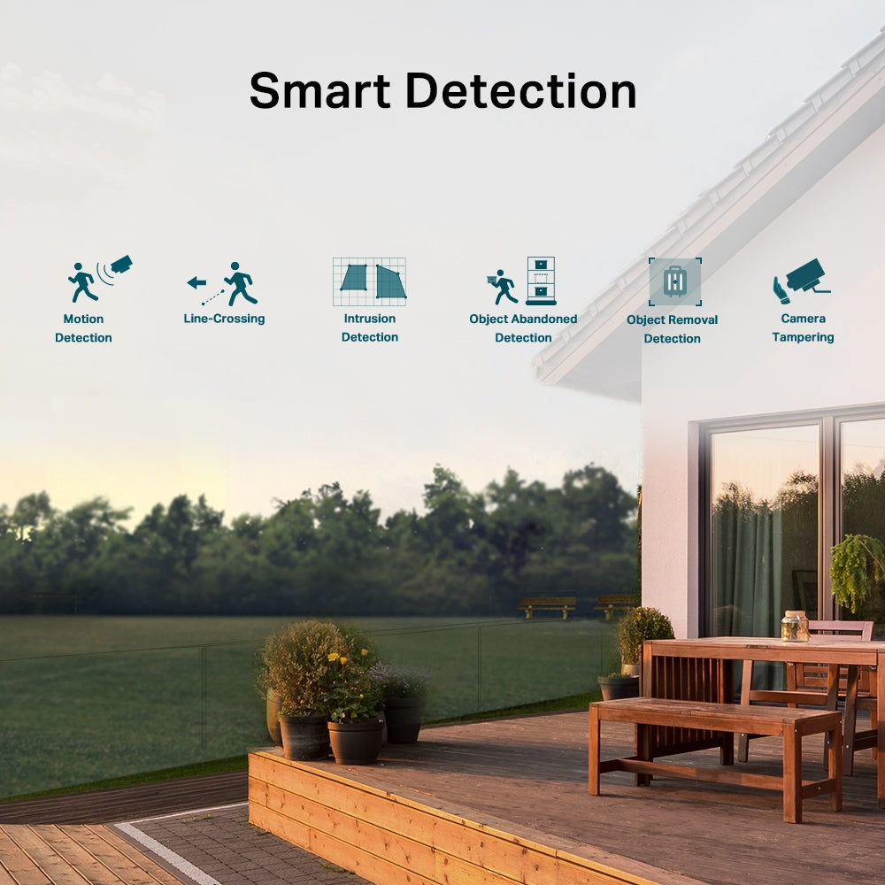 VIGI 4MP Outdoor Full-Color Wi-Fi Bullet Network Camera