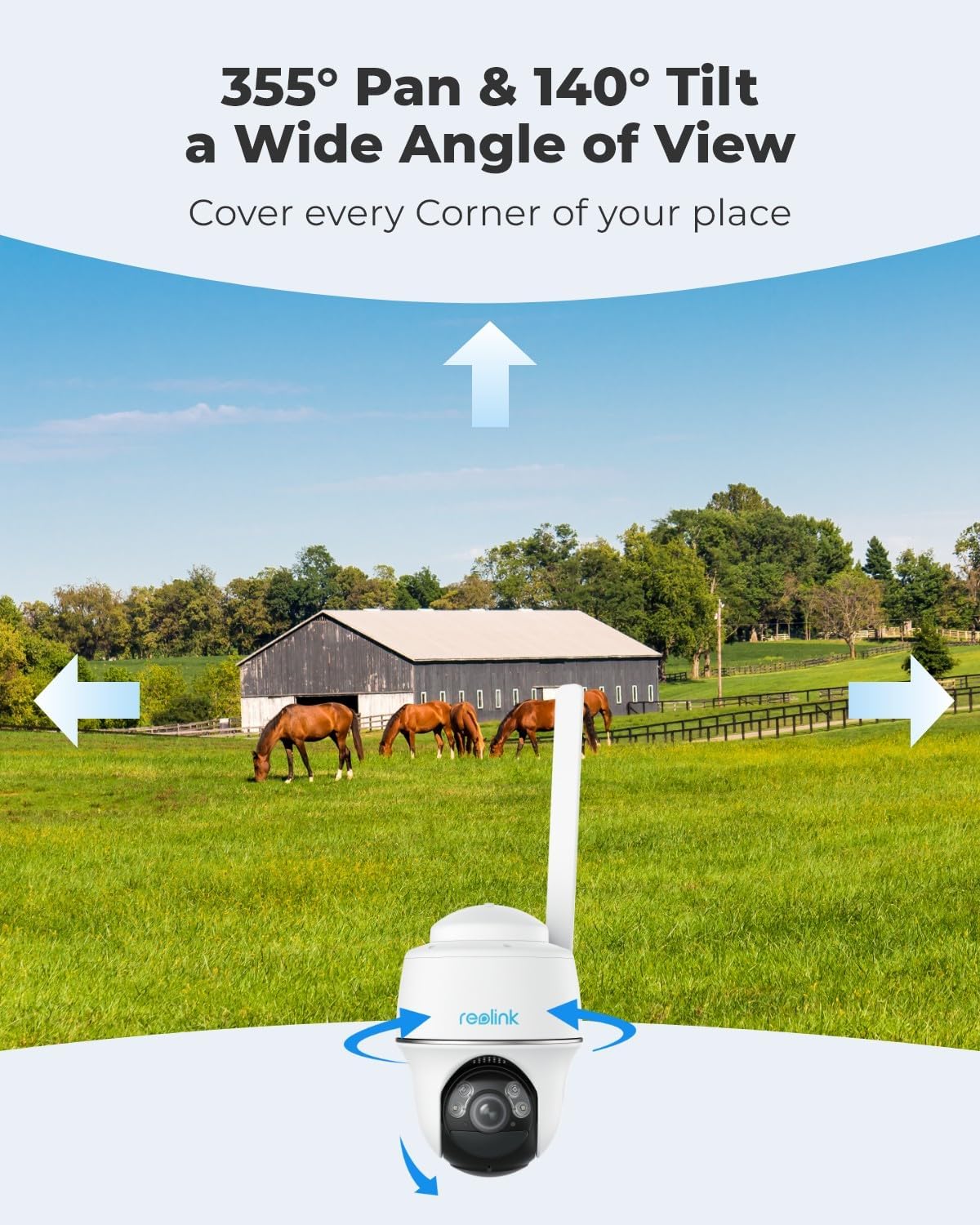 REOLINK  Go PT Plus 4G LTE Cellular Security Camera Outdoor