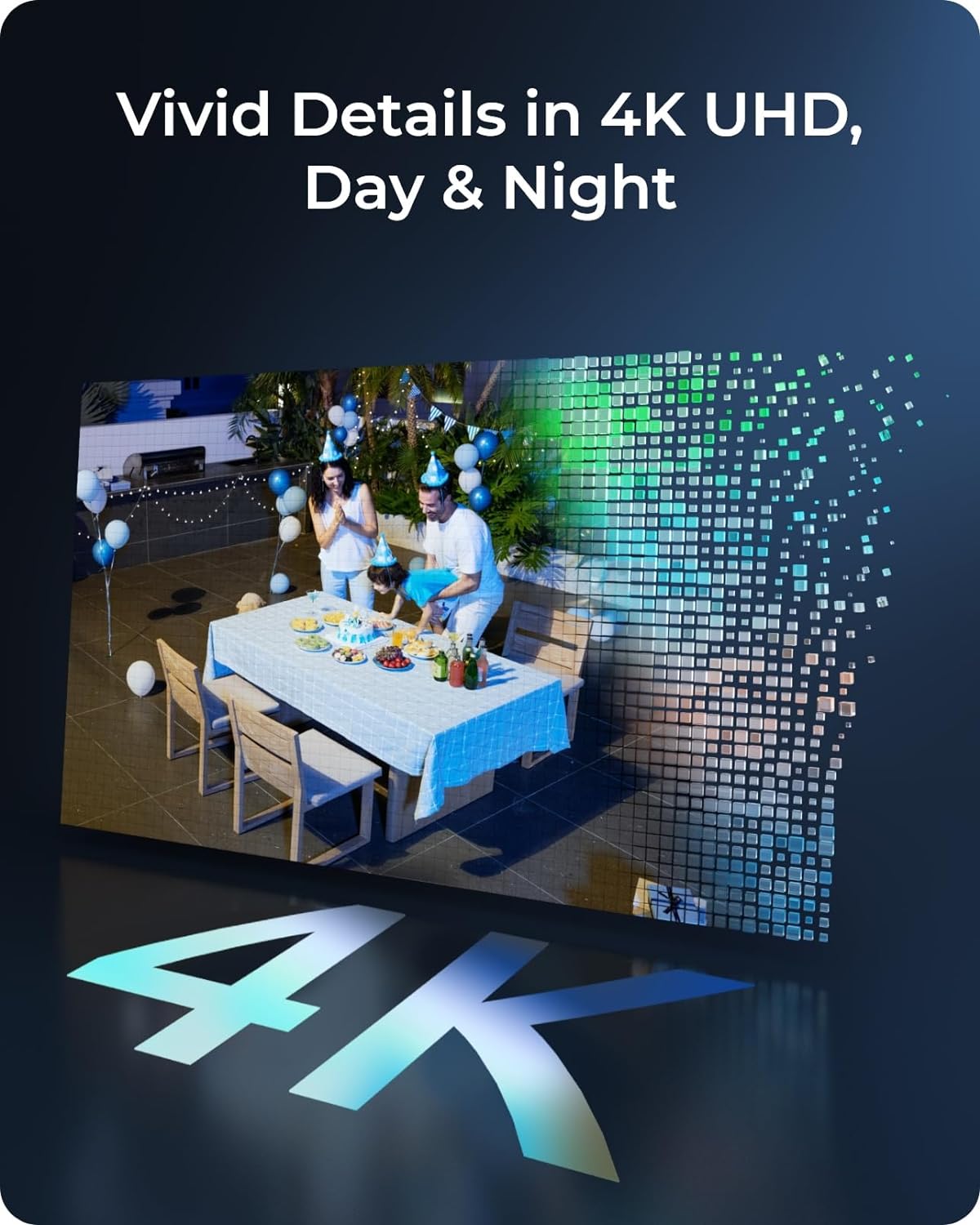 REOLINK Argus PT Ultra, 4K Security Camera, Wireless Outdoor Camera, 360° Pan & Tilt Surveillance