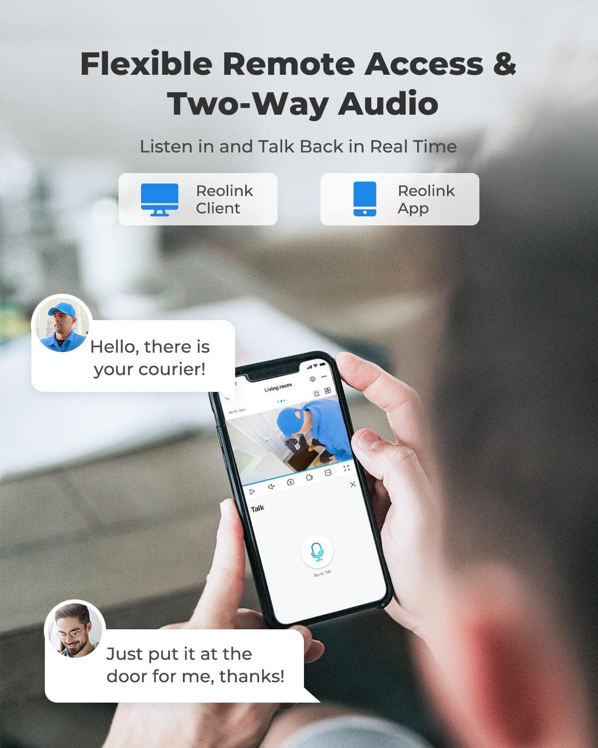 Reolink Argus PT Lite - 3MP Outdoor Battery Wi-Fi Camera, Pan & Tilt, Person/Vehicle Detection,Two way audio