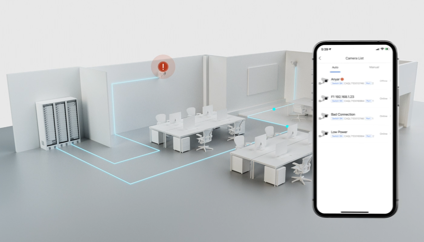 RG-ES205GC-P, 5-Port Gigabit Smart Cloud Mananged PoE Switch