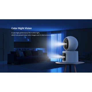 CB90DR 3MP HD Dual Lens WiFi Camera with Call Button | 3MP WiFi Camera with Call Button