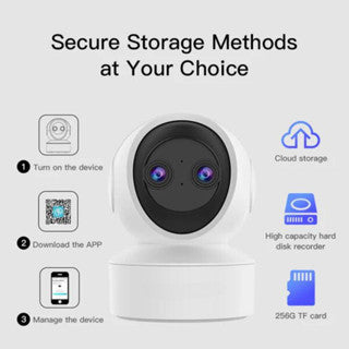 3MP Dual Lens IP camera CCTV PTZ WiFi Security Camera Auto Tracking IP Surveillance camera | CS49D