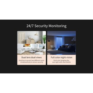 Starcam Smart camera HD Full Color Dual Lens PT Camera CS995DR | StarCam CS995DR StarCam dual-lens