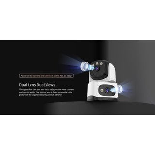 Starcam Smart camera HD Full Color Dual Lens PT Camera CS995DR | StarCam CS995DR StarCam dual-lens