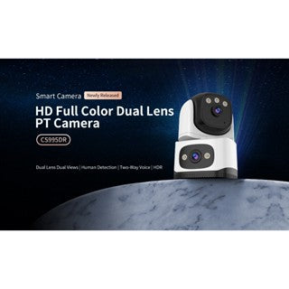 Starcam Smart camera HD Full Color Dual Lens PT Camera CS995DR | StarCam CS995DR StarCam dual-lens