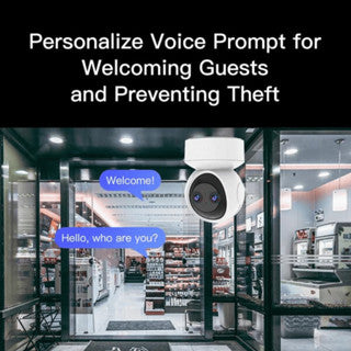 3MP Dual Lens IP camera CCTV PTZ WiFi Security Camera Auto Tracking IP Surveillance camera | CS49D