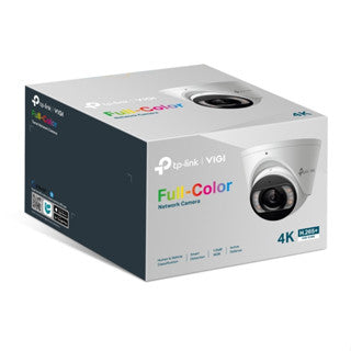 TP-LINK | VIGI 8MP Full-Color Turret Network Camera | Surveillance Camera | Smart Detection