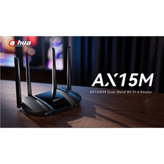DAHUA │ DH-AX15M │ DH-AX18 │ AX1500 & AX1800 | AX1500 wireless router | AX1800 wireless router |